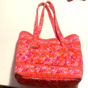 Vera Bradley bag pink and Orange and white